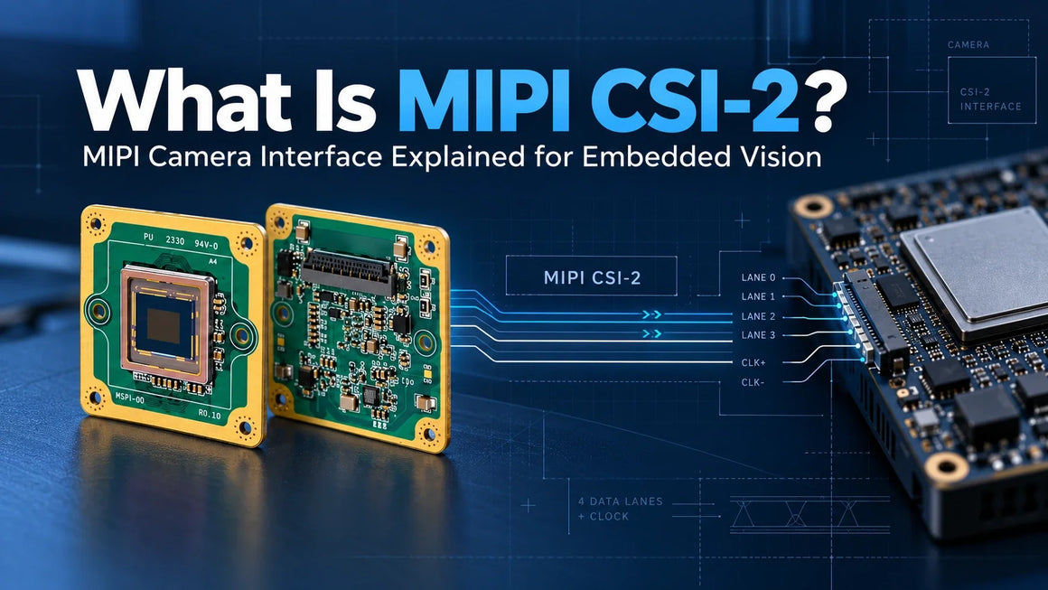 Was ist MIPI CSI-2? Die MIPI-Kameraschnittstelle für Embedded Vision erklärt